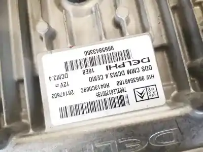 Автозапчасти б/у блок управления двигателем за citroen c5 ii (rc_) 2.0 hdi (rcrhrh) ссылки oem iam 9663548180  9665843380