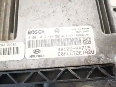 Second-hand car spare part ecu engine control for hyundai i30 1.6 crdi cat oem iam references 39106a2715  39106-a2715, 0281013402