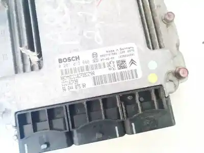 Pezzo di ricambio per auto di seconda mano centralina motore per peugeot 4007 2.2 hdi fap riferimenti oem iam 0281013666  9664487580