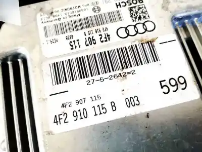 Автозапчастина б/у ебу контролер двигуна для audi a6 c6 (4f2) 2.0 tfsi посилання на oem iam 4f2910115b  4f2907115, 0261s02291