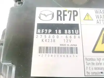 Автозапчасти б/у блок управления двигателем за mazda 5 berl. (cr) 2.0 crtd active+ (105kw) ссылки oem iam 2758006684  275800-6684, rf7p18881u