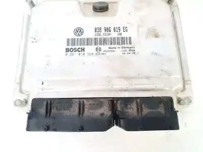 Second-hand car spare part ecu engine control for skoda superb (3u4) 1.9 tdi oem iam references 038906019eg  0281010928