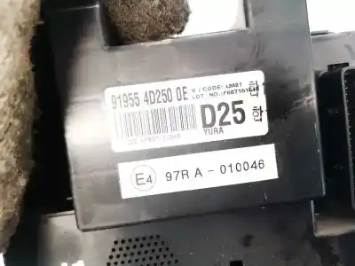 Second-hand car spare part fuse box unit for kia carnival 2.9 crdi cat oem iam references 919554d250  