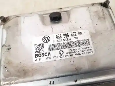 Second-hand car spare part ecu engine control for volkswagen golf v variant (1k5) 1.4 oem iam references 036906032am  0261208754