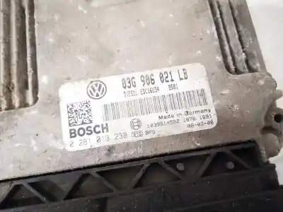 Автозапчастина б/у ебу контролер двигуна для skoda octavia combi (1z5) 1.9 tdi dpf посилання на oem iam 03g906021lb  0281013238