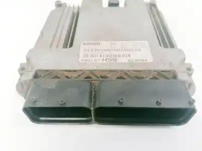 Second-hand car spare part ecu engine control for dodge caliber, 2006.08 - 2009.01 2.0l turbo 103kw 138bhp 2006.08 - 2009.01 oem iam references p05187449ab  0281013693
