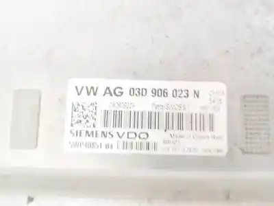 Second-hand car spare part ecu engine control for skoda fabia (5j2 ) 1.2 oem iam references 03d906023n  5wp4085104