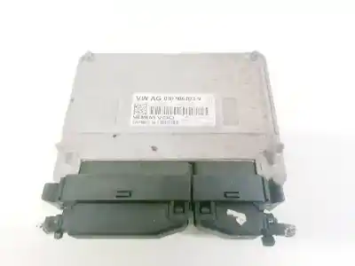Second-hand car spare part ecu engine control for skoda fabia (5j2 ) 1.2 oem iam references 03d906023n  5wp4085104