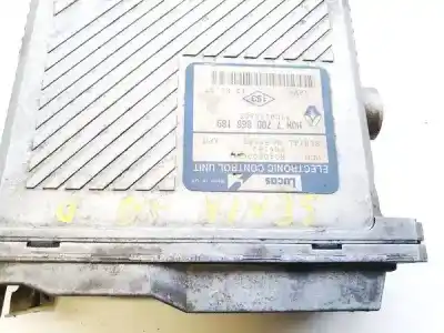 Gebrauchtes Autoersatzteil ecu-motorsteuergerät uce motorsteuergerät zum renault megane i scenic (ja0) 1.9 dt alize oem-iam-referenzen 7700868189  7700105605