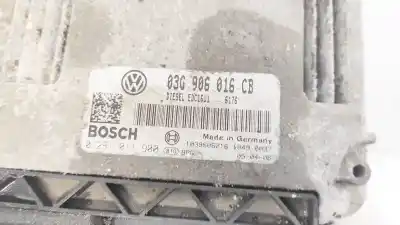 Автозапчасти б/у блок управления двигателем за volkswagen golf v variant (1k5) 1.9 tdi ссылки oem iam 03g906016cb  0281011900