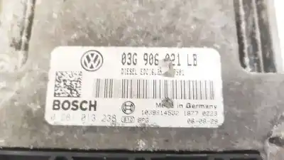 Автозапчастина б/у ебу контролер двигуна для skoda octavia combi (1z5) 1.9 tdi dpf посилання на oem iam 03g906021lb  0281013238