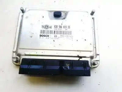 Pièce détachée automobile d'occasion Calculateur Moteur Ecu pour VOLKSWAGEN PASSAT VARIANT (3B6) 1.9 TDI Références OEM IAM 038906019DS  0281010543