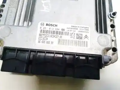 Second-hand car spare part ecu engine control for peugeot 5008 1.6 hdi fap oem iam references 0281013334  9666986680, 9653958980