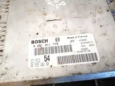 Second-hand car spare part ecu engine control for citroen c8 2.2 hdi exclusive oem iam references 9659520280  0281011779