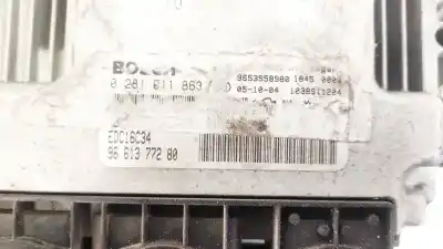 Second-hand car spare part ecu engine control for citroen c5, ii 2008.02 - 2011.01 1.6 hdi 82kw 2008.07 - 2011.01 oem iam references 9661377280  0281011863, 9653958980, 1039s11204