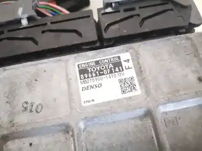 Second-hand car spare part ecu engine control for toyota verso 2.0 d-4d cat oem iam references 896610f141  89661-0f141, mb275900-1470