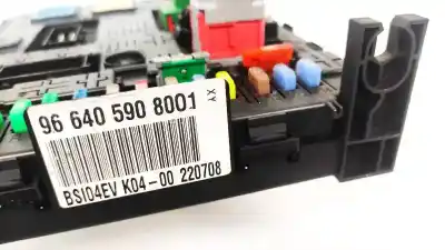 Second-hand car spare part fuse box unit for citroen c5, ii 2008.02 - 2011.01 1.6 hdi 82kw 2008.07 - 2011.01 oem iam references 966405908001  00220708