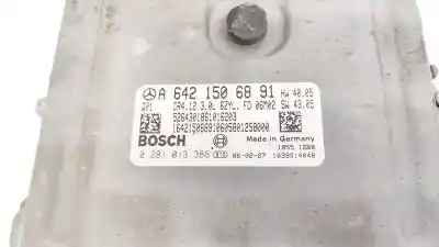Second-hand car spare part ecu engine control for mercedes clase r (w251) 3.0 cdi cat oem iam references a6421506891  0281013386, 1039s14048