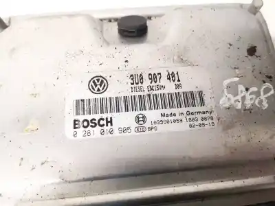 Автозапчасти б/у блок управления двигателем за skoda superb (3u4) 2.5 v6 tdi cat (aym) ссылки oem iam 3u0907401  0281010905
