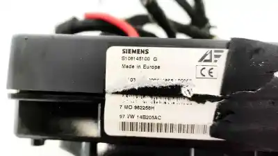 Second-hand car spare part fuse box unit for ford galaxy (vx) 1.9 tdi cat oem iam references 7m0962258h  s108145100g