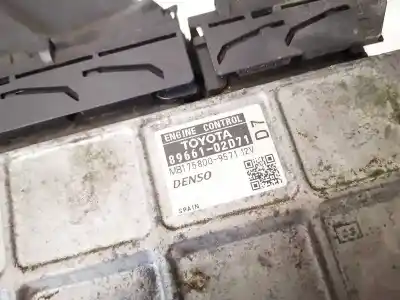 Second-hand car spare part ecu engine control for toyota auris 2.2 d-cat oem iam references 8966102d71  89661-02d71, mb175800-9571