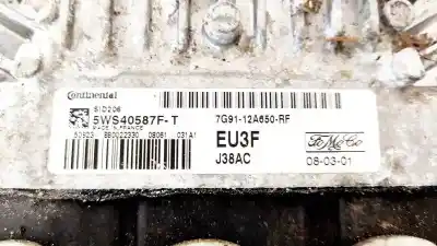 Second-hand car spare part ecu engine control for ford galaxy (ca1) 1.8 tdci cat oem iam references 7g9112a650rf  7g91-12a650-rf, 5ws40587ft