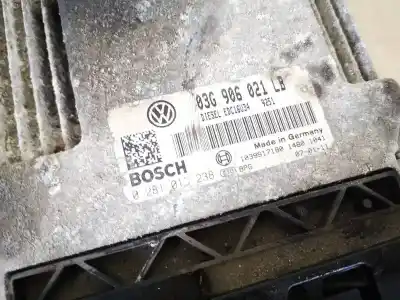 Автозапчасти б/у блок управления двигателем за skoda octavia combi (1z5) 1.9 tdi dpf ссылки oem iam 03g906021lb  0281013238