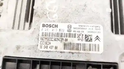 Автозапчастина б/у ебу контролер двигуна для citroen c4 picasso 1.6 16v hdi fap посилання на oem iam 9664843780  0281013872, 9653958980