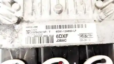 Автозапчастина б/у ебу контролер двигуна для ford s-max (ca1) 1.8 tdci cat посилання на oem iam 6g9112a650lf  6g91- 12a650-lf, 5ws40419ft, 866923705