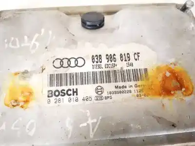 Автозапчастина б/у ебу контролер двигуна для skoda superb (3u4) 1.9 tdi посилання на oem iam 038906019cf  0281010405