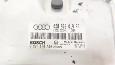 Автозапчасти б/у блок управления двигателем за audi a4 b6 (8e2) 1.9 tdi quattro ссылки oem iam 038906019fp  0281010729