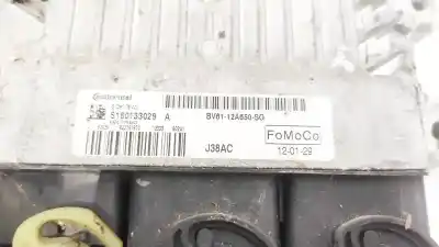 Second-hand car spare part ecu engine control for ford focus turn. (cb8) 1.6 tdci cat oem iam references bv6112a650sg  bv61-12a650-sg, s180133029a
