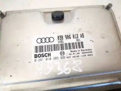 Автозапчасти б/у блок управления двигателем за audi a6 avant (4b5) 1.9 tdi ссылки oem iam 038906012ab  0281010203