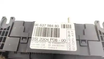 Tweedehands auto-onderdeel relais/zekeringenkastje voor peugeot 207 1.4 16v vti cat (8fs / ep3) oem iam-referenties 9663798480  s01-c5p3-40p