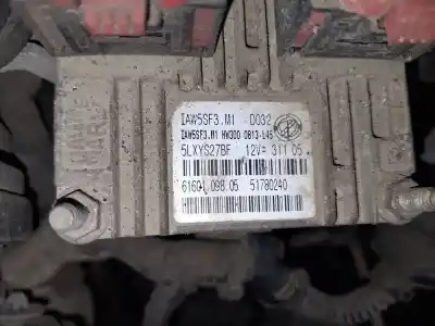 Pezzo di ricambio per auto di seconda mano centralina motore per fiat grande punto (199) 1.2 cat riferimenti oem iam 5lxy327bf  51780240