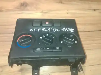 Peça sobressalente para automóvel em segunda mão Comando De Sofagem (chauffage / Ar Condicionado) por OPEL ZAFIRA A 2.0 16V DI Referências OEM IAM 11755715  501.96493376