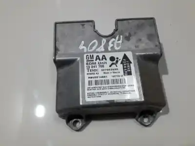 Peça sobressalente para automóvel em segunda mão centralina de airbag por opel zafira b 1.6 16v referências oem iam 13241766