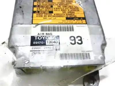 Second-hand car spare part airbag control unit for toyota corolla (e11) 2.0 d-4d linea sol oem iam references 8917013040  89170-13040, 231000-2440, 93