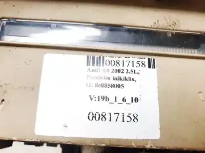 Автозапчастина б/у пластика для audi a4 b6 (8e2) 2.5 tdi quattro посилання на oem iam 8e0858005  