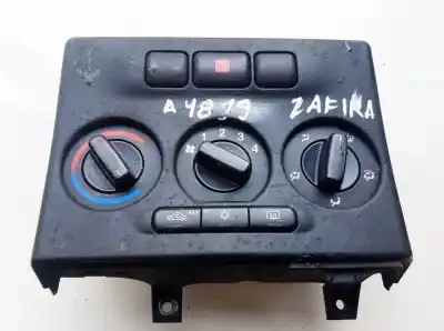 Peça sobressalente para automóvel em segunda mão comando de sofagem (chauffage / ar condicionado) por opel zafira a 2.0 dti referências oem iam 24420732