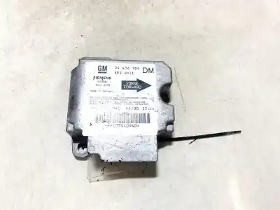 Peça sobressalente para automóvel em segunda mão centralina de airbag por opel zafira a 2.0 dti referências oem iam 21416704
