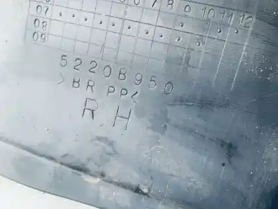 Автозапчастина б/у пластикler для mitsubishi outlander (cw0) 2.0 di-d intense посилання на oem iam 5220b950  