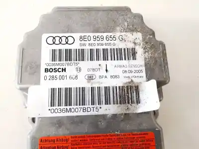 Автозапчасти б/у блок управления подушками безопасности за audi a4 avant (8e) 2.0 tdi quattro (dpf) ссылки oem iam 8e0959655g  8e0959655g, 0285001668