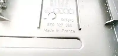 Автозапчастина б/у пластика для audi a4 avant (8e) 2.0 tdi quattro (dpf) посилання на oem iam 8e0927355  50780