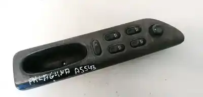Peça sobressalente para automóvel em segunda mão botão / interruptor elevador vidro dianteiro esquerdo por renault laguna (b56) 2.0 anade referências oem iam 7700822337