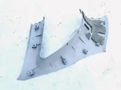 Pezzo di ricambio per auto di seconda mano plastica per opel meriva 1.6 16v riferimenti oem iam 93363705  