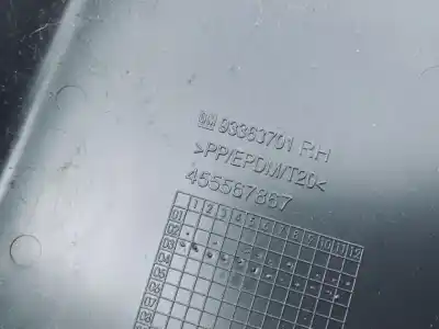 Pezzo di ricambio per auto di seconda mano plastica per opel meriva 1.6 16v riferimenti oem iam 93363701  