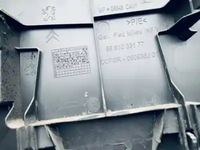 Second-hand car spare part plastics for citroen berlingo 1.6 hdi 75 sx familiar oem iam references 9681033177  