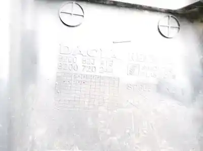 Second-hand car spare part plastics for dacia sandero 1.6 cat oem iam references 8200720244  8200823419