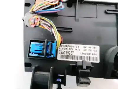 Pezzo di ricambio per auto di seconda mano controllo climatico per fiat stilo (192) 1.9 jtd / 1.9 jtd 115 active riferimenti oem iam 735319257  a.830.024.0.0, 1369831404